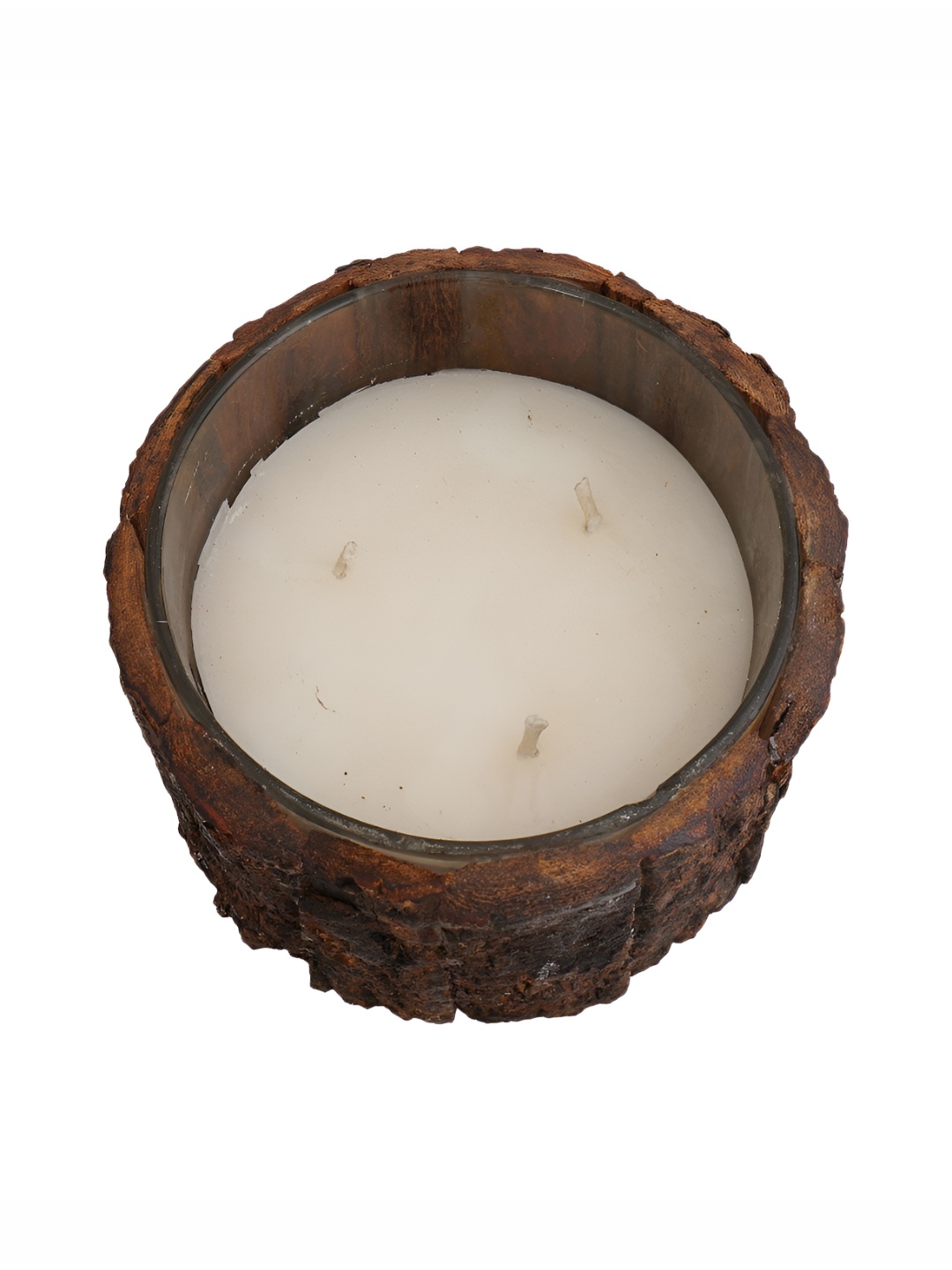 

Aura White & Brown 1 pieces Jar Candle