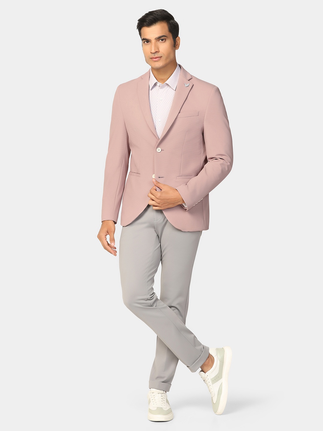 

Blackberrys Single Breasted Blazer, Peach