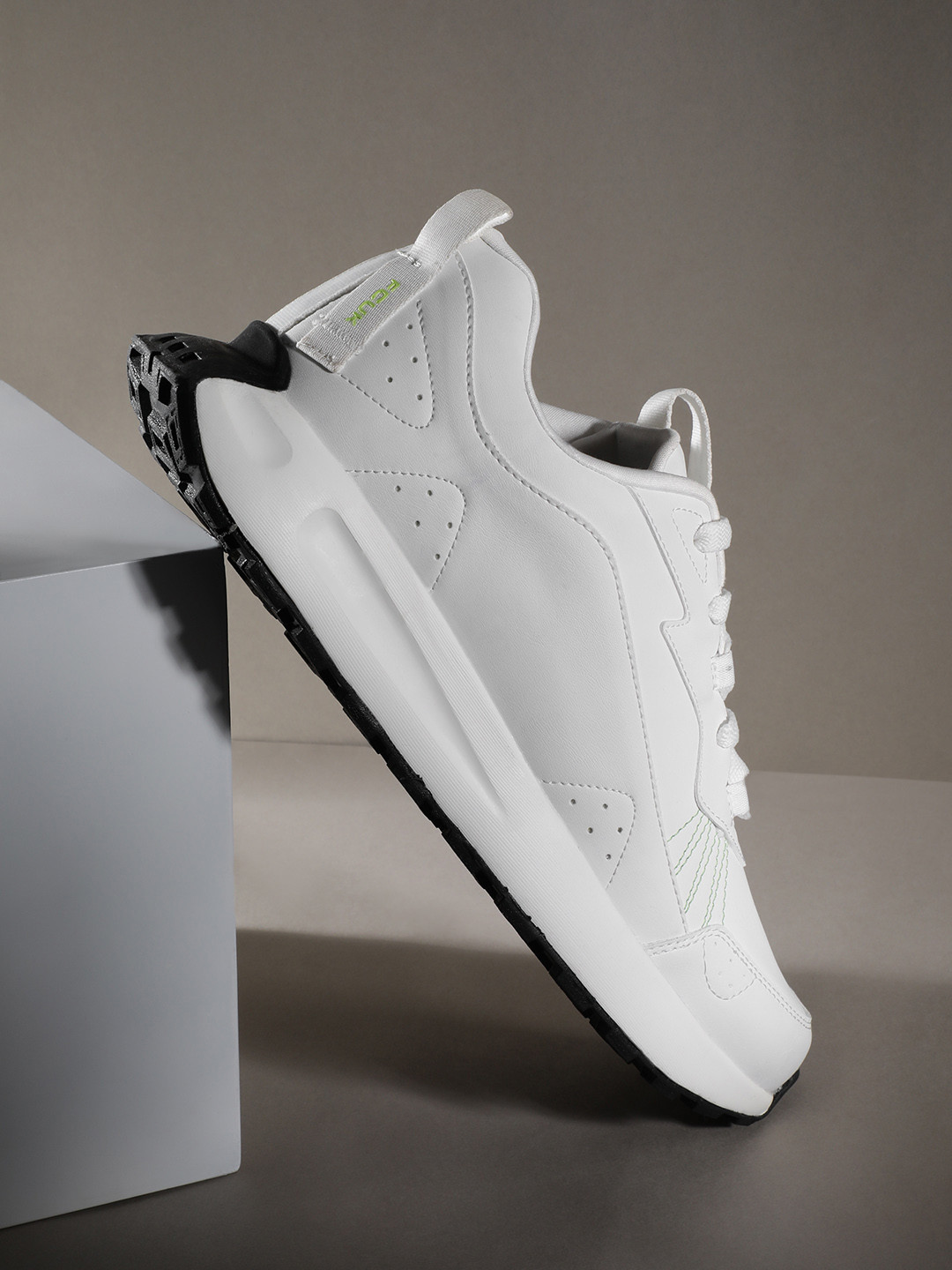 

FCUK Men Mid-Top Everyday Sneakers, White