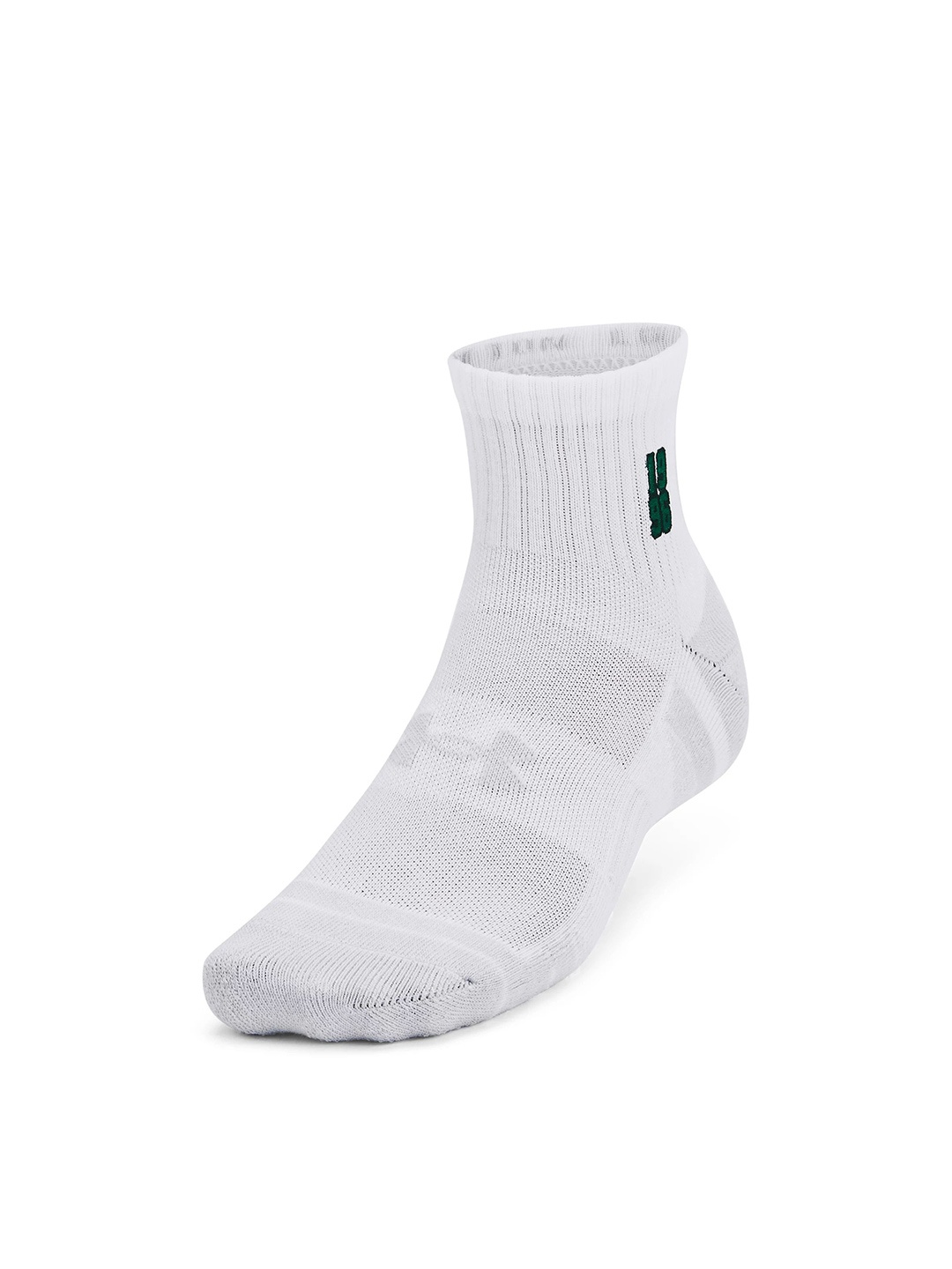 

UNDER ARMOUR Performance Cotton 2-Pack Quarter Socks, White