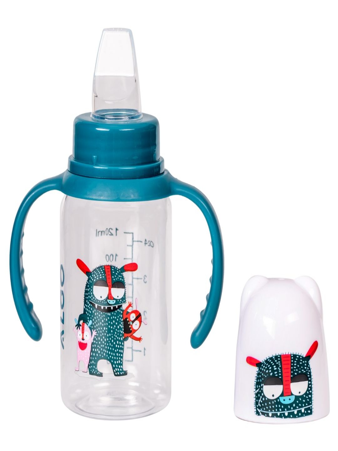 

Adore Jr. Baby Silicon Soft Spout Sipper With Twin Handle- 125ml, Blue