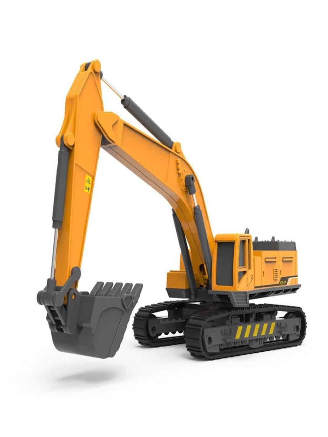 

DEUSON ECOM Kids Printed Long Excavator Toy Vehicle, Yellow