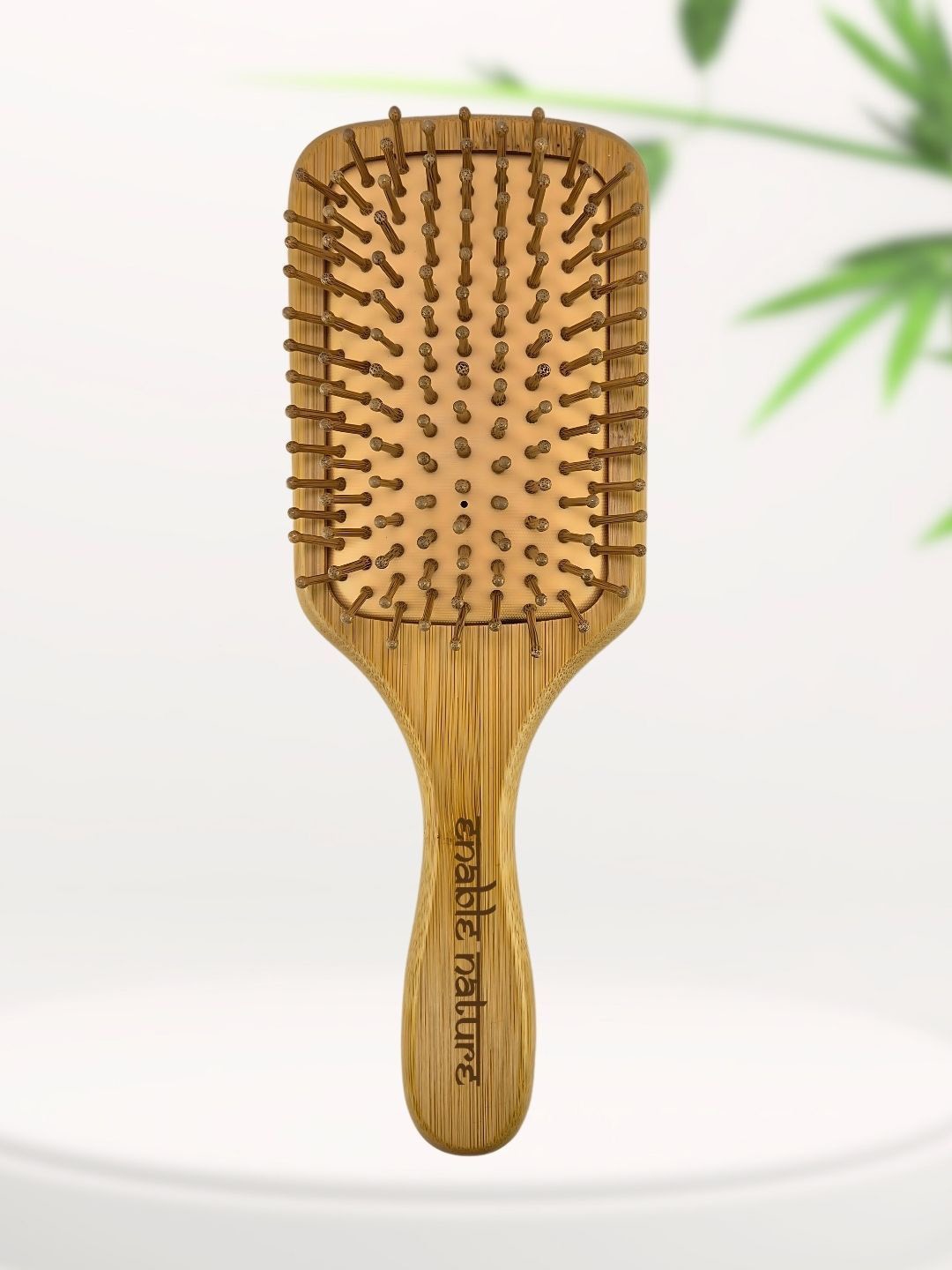 

Enable Nature Bamboo Rectangle Hair Brush, Brown