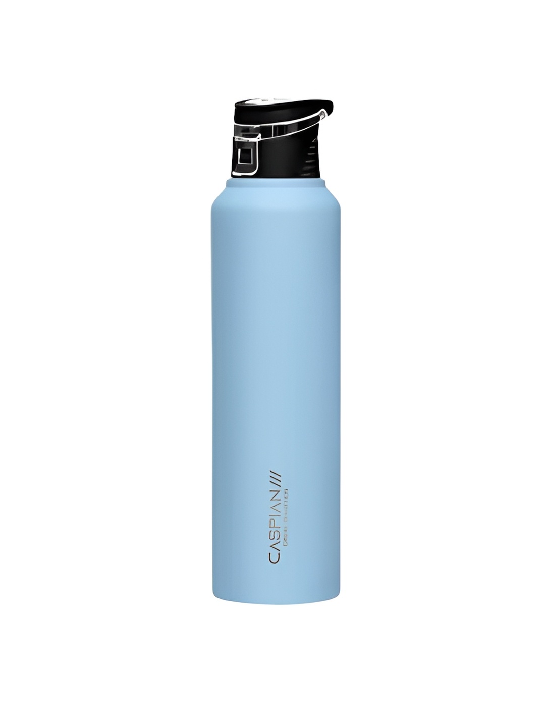 

Caspian Blue Single Stainless Steel Single Wall Vacuum Water Bottle