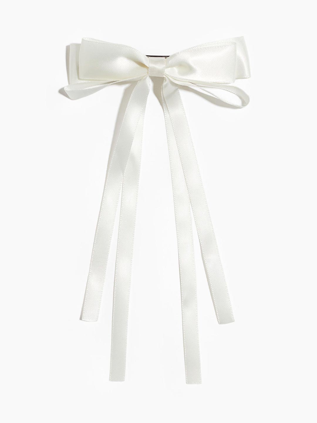 

H&M Bow-Decorated Hair Clip, White