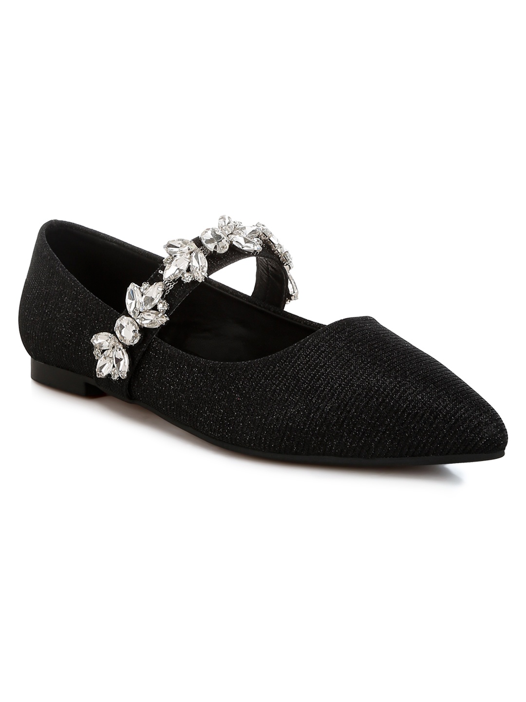 

RAG & CO Women Ballerinas Flats, Black