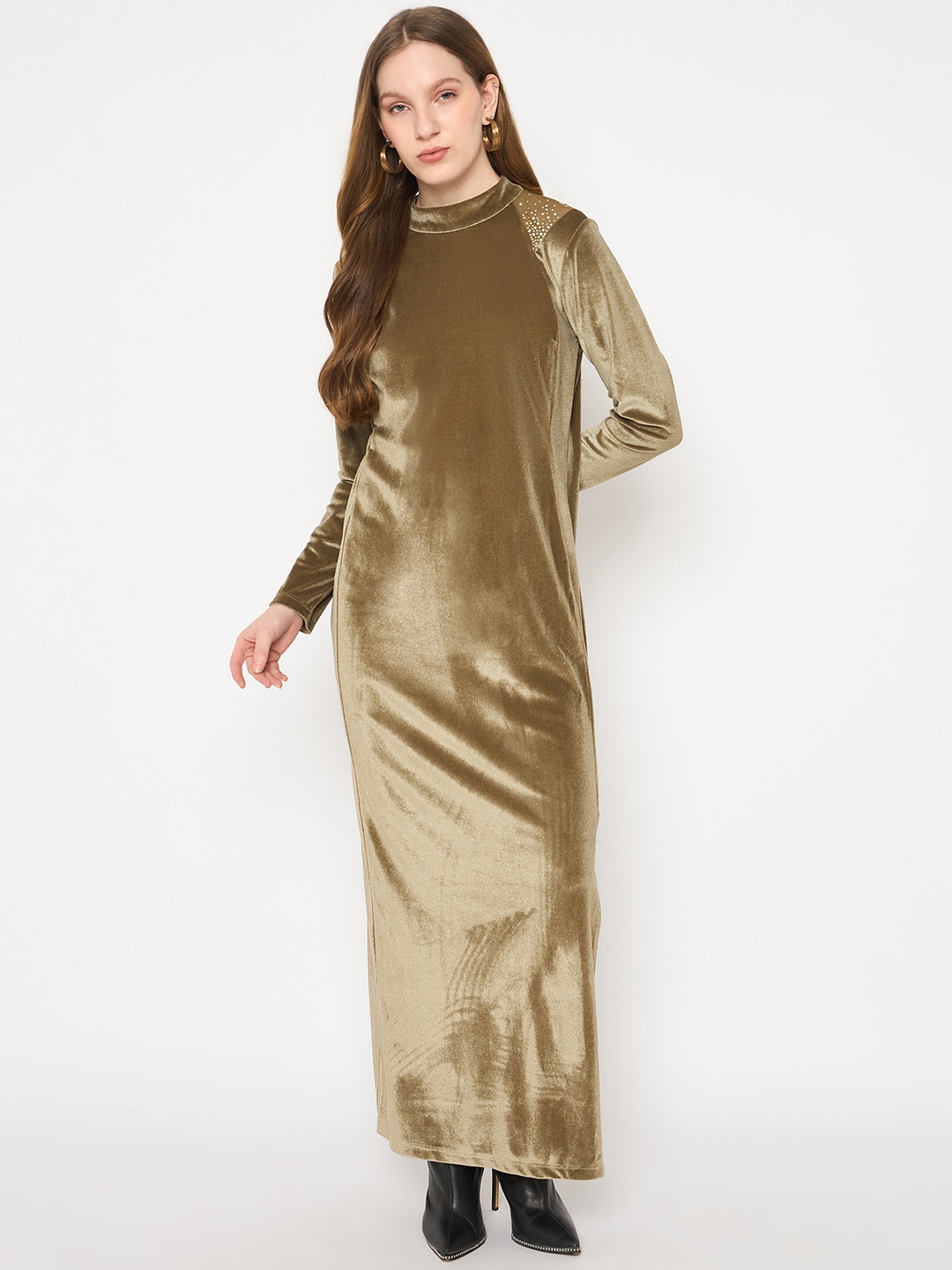 

Madame Maxi Dress, Gold