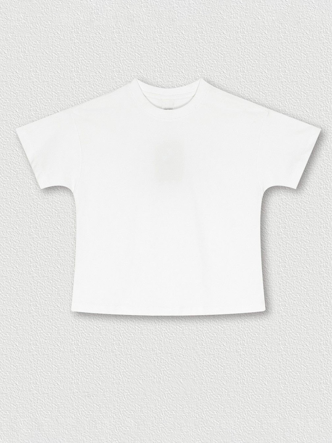 

StyleCast x Revolte Solid Boxy Crop Top, White