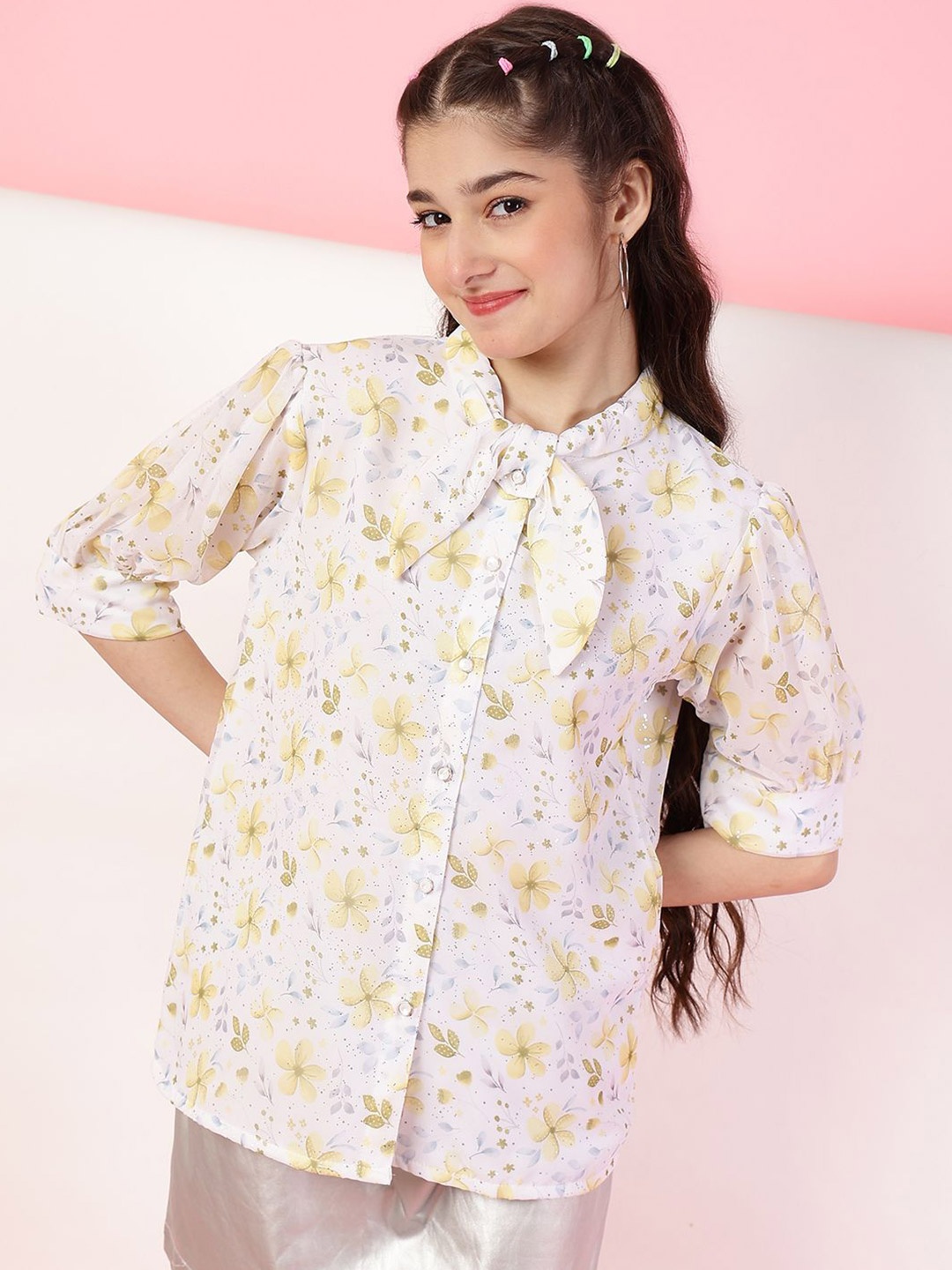 

Ishti Embellished Studded Top, Multi