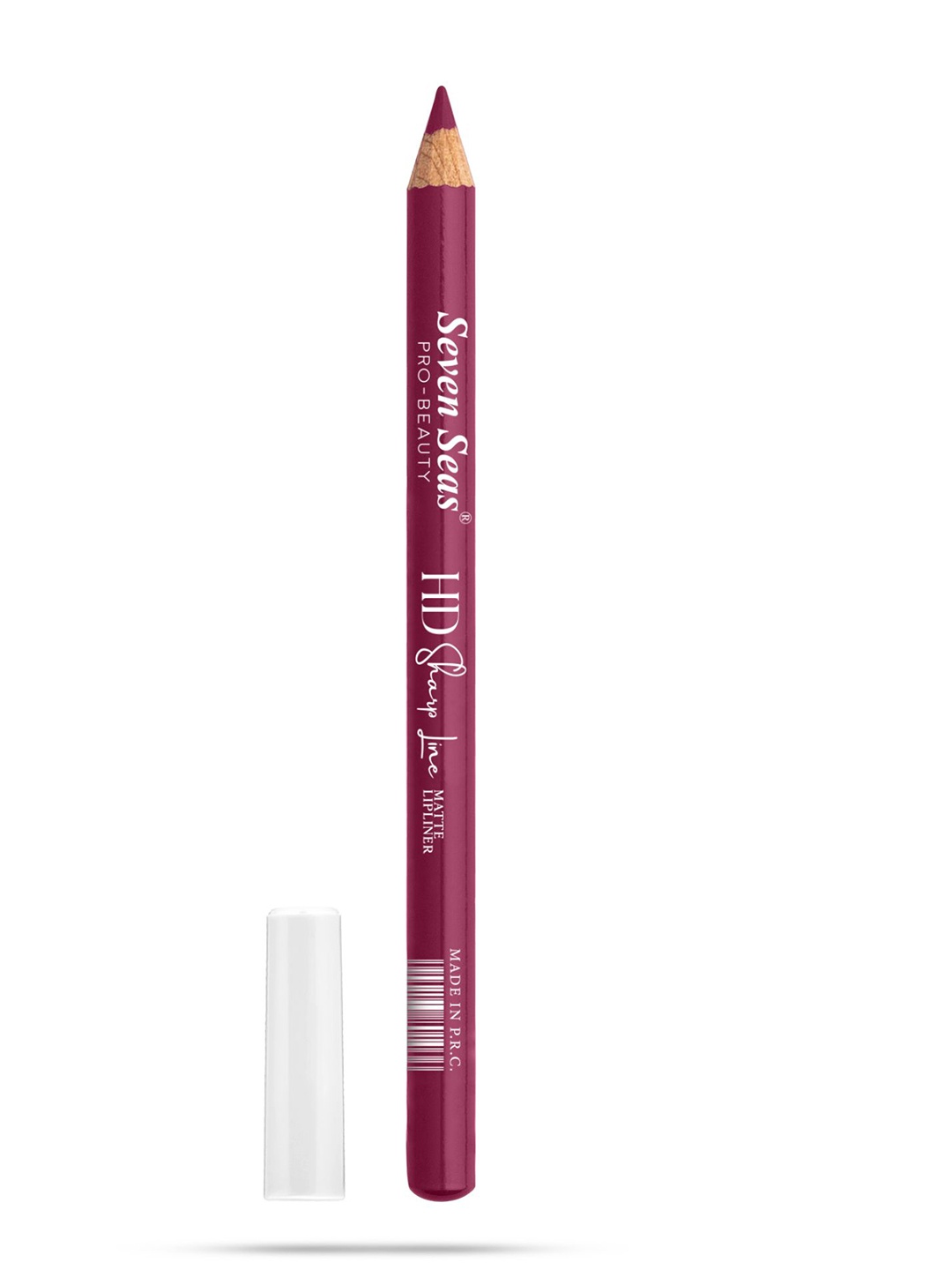 

Seven Seas HD Sharp Line Transferproof Matte Finish Lip Liner - Lusty - 05, Purple