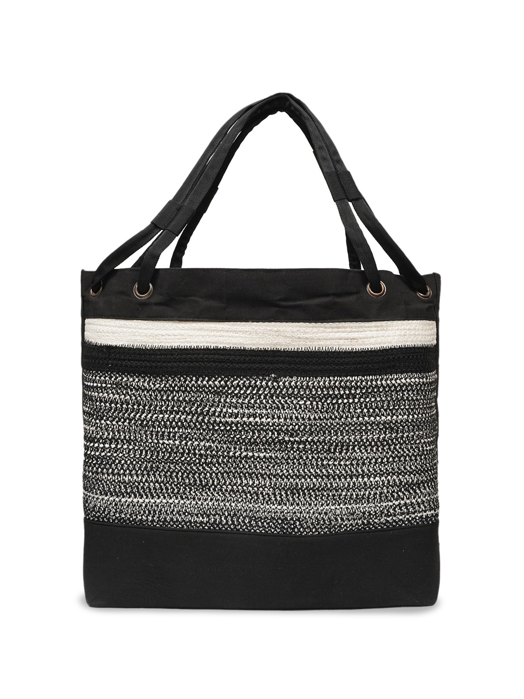 

ENSAC Structured Shoulder Bag, Black