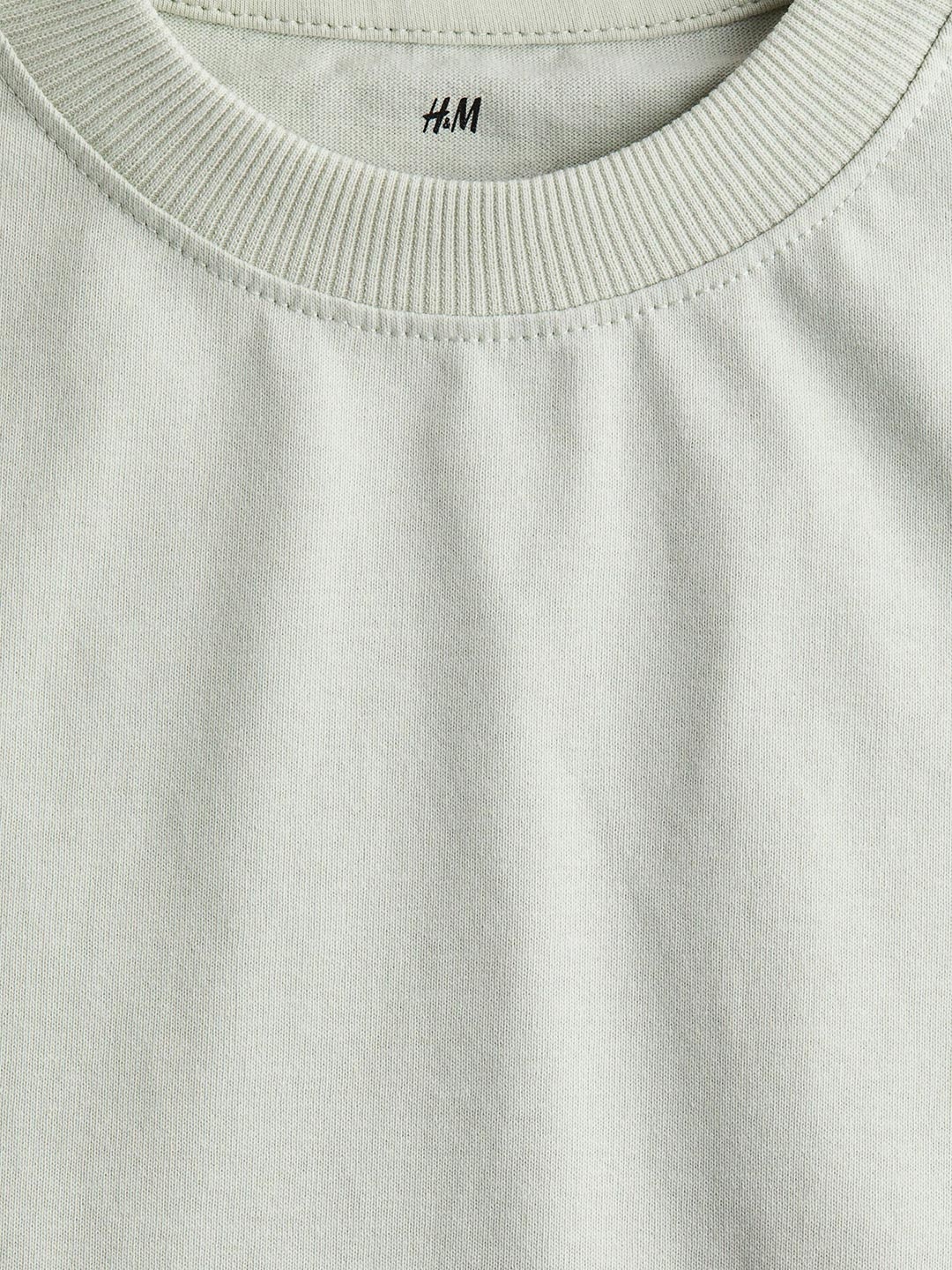 

H&M Boxy T-shirt, Grey