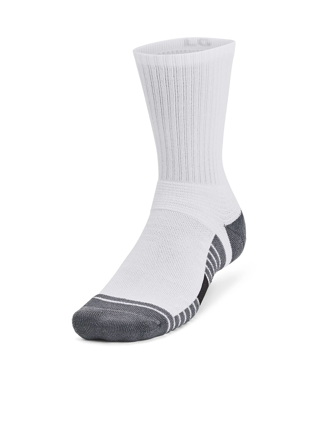 

UNDER ARMOUR Team Crew Socks, White