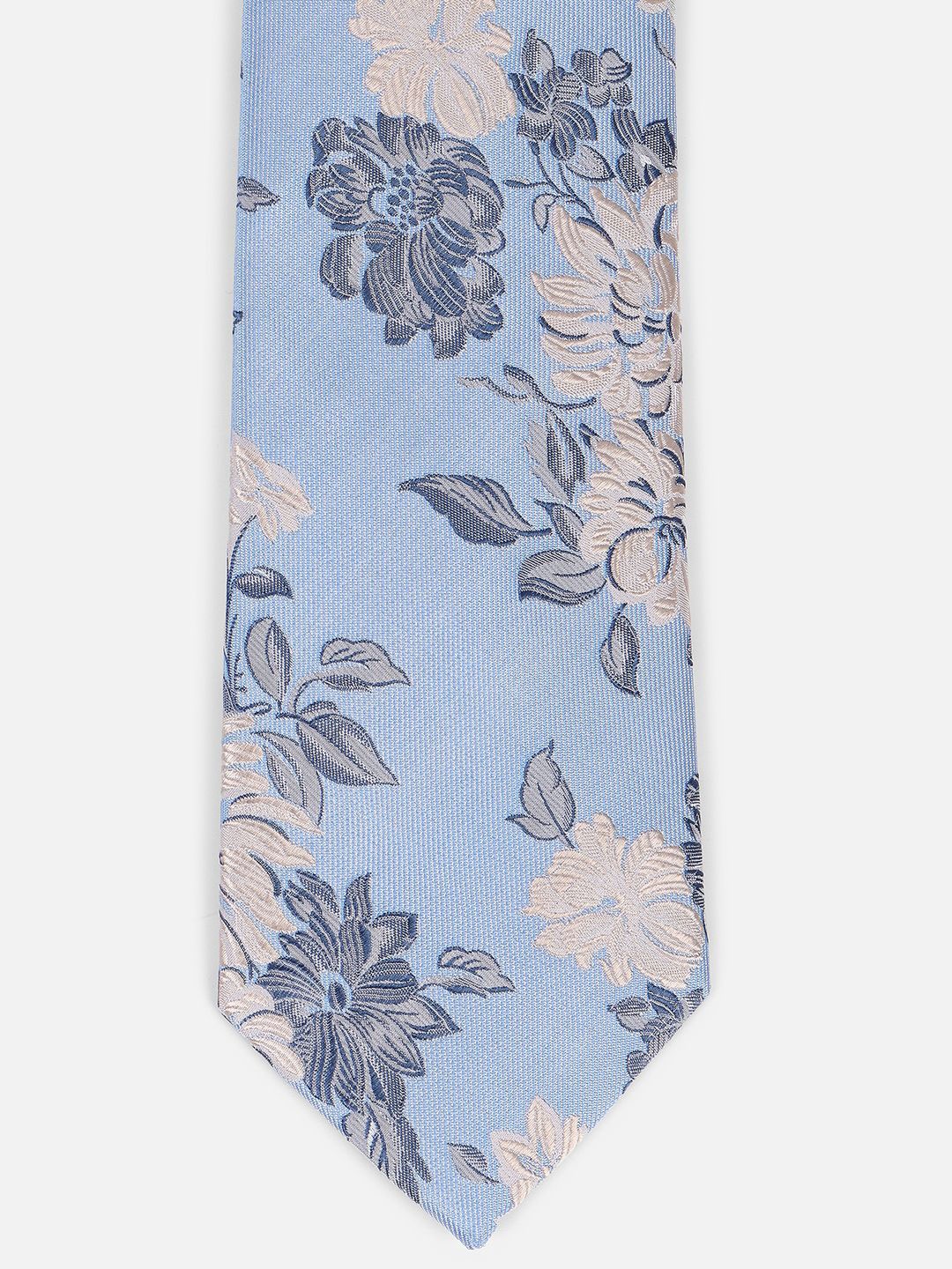 

Louis Philippe Men Printed Broad Tie, Blue