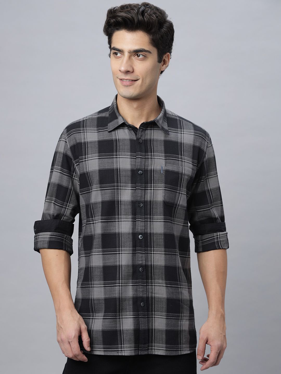 

NEON CHILLIE Men Tartan Checks Opaque Checked Casual Shirt, Multi