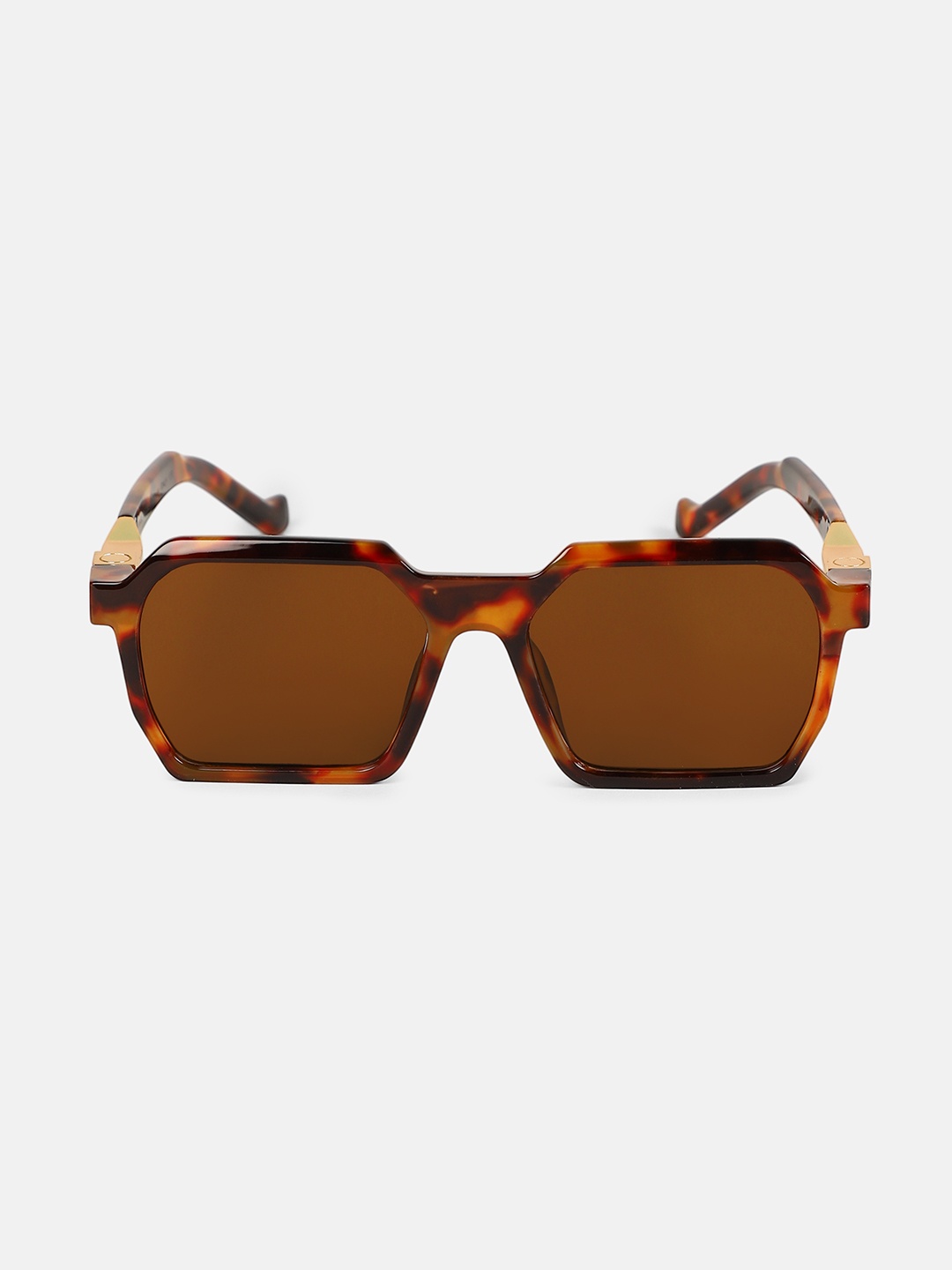 

HAUTE SAUCE by Campus Sutra Women Wayfarer Sunglasses with Polarised Lens, Brown