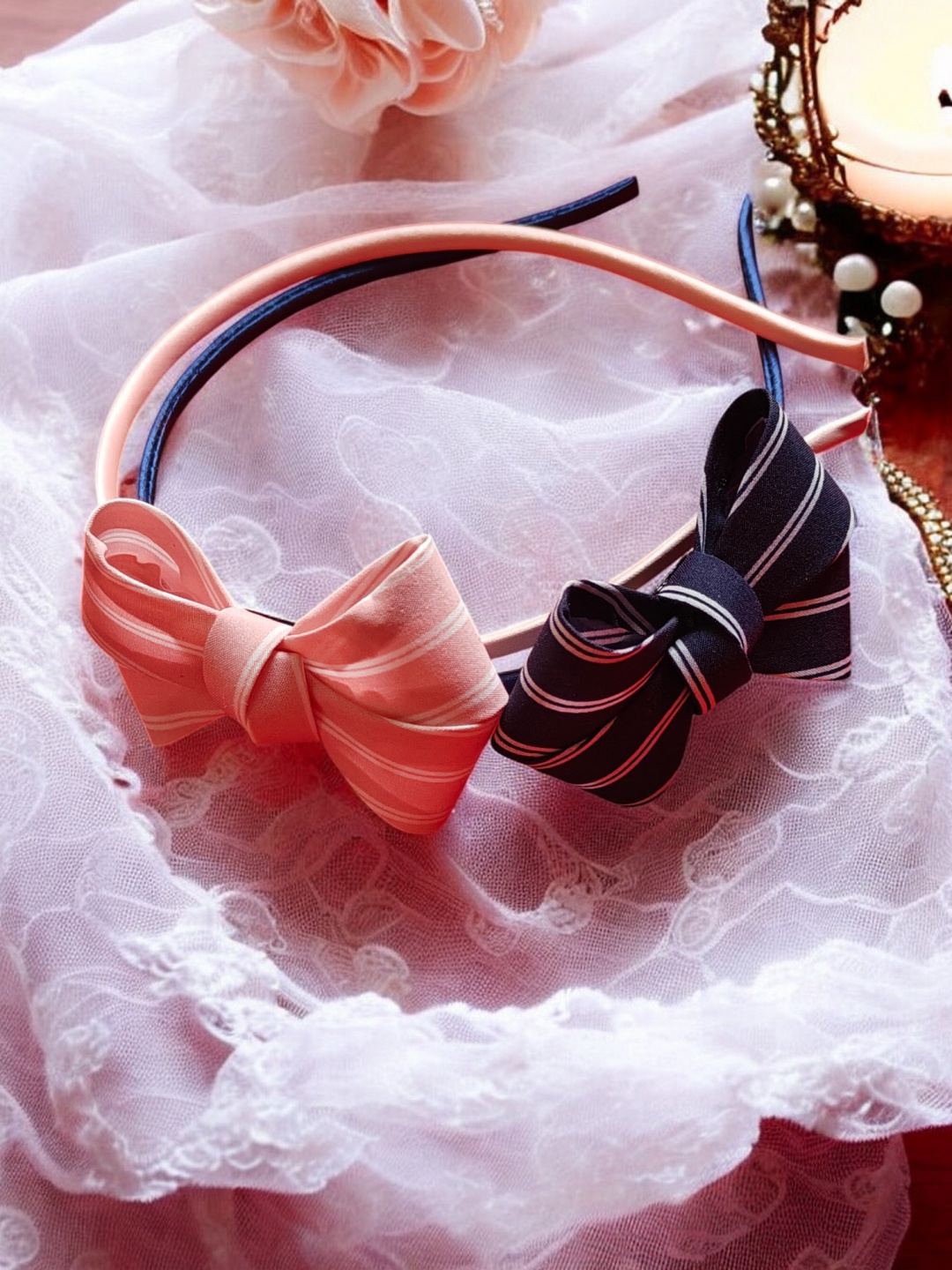 

CHANDERKASH Set Of 2 Bow Knot Hairbands, Assorted