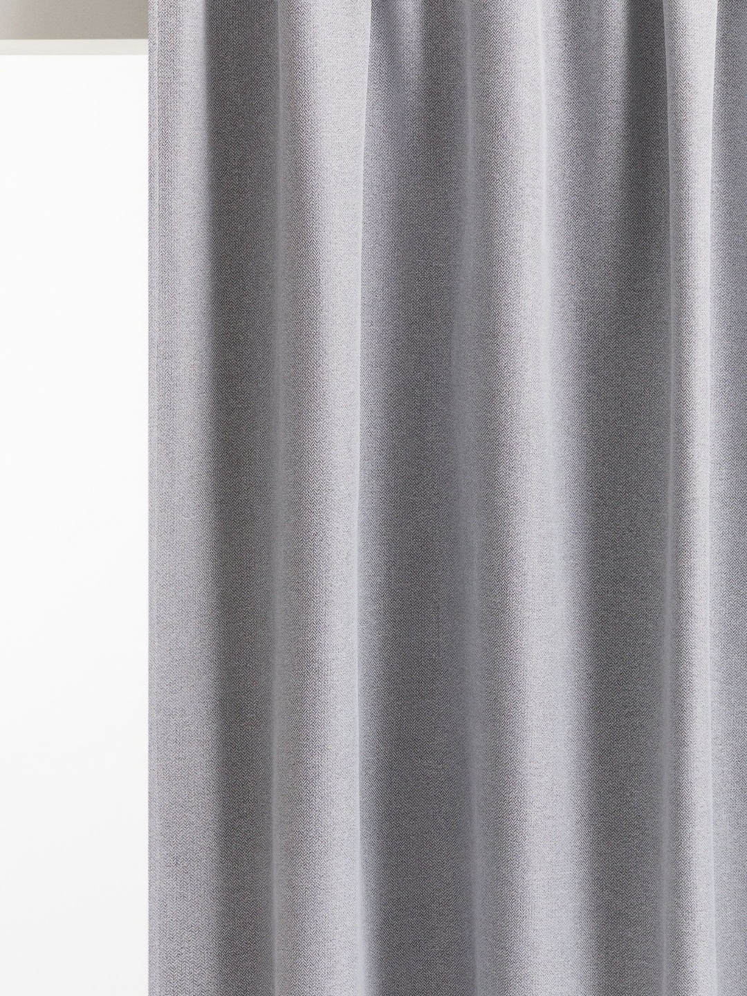 

H&M Grey 1-Pack Wide Blackout Curtain Length