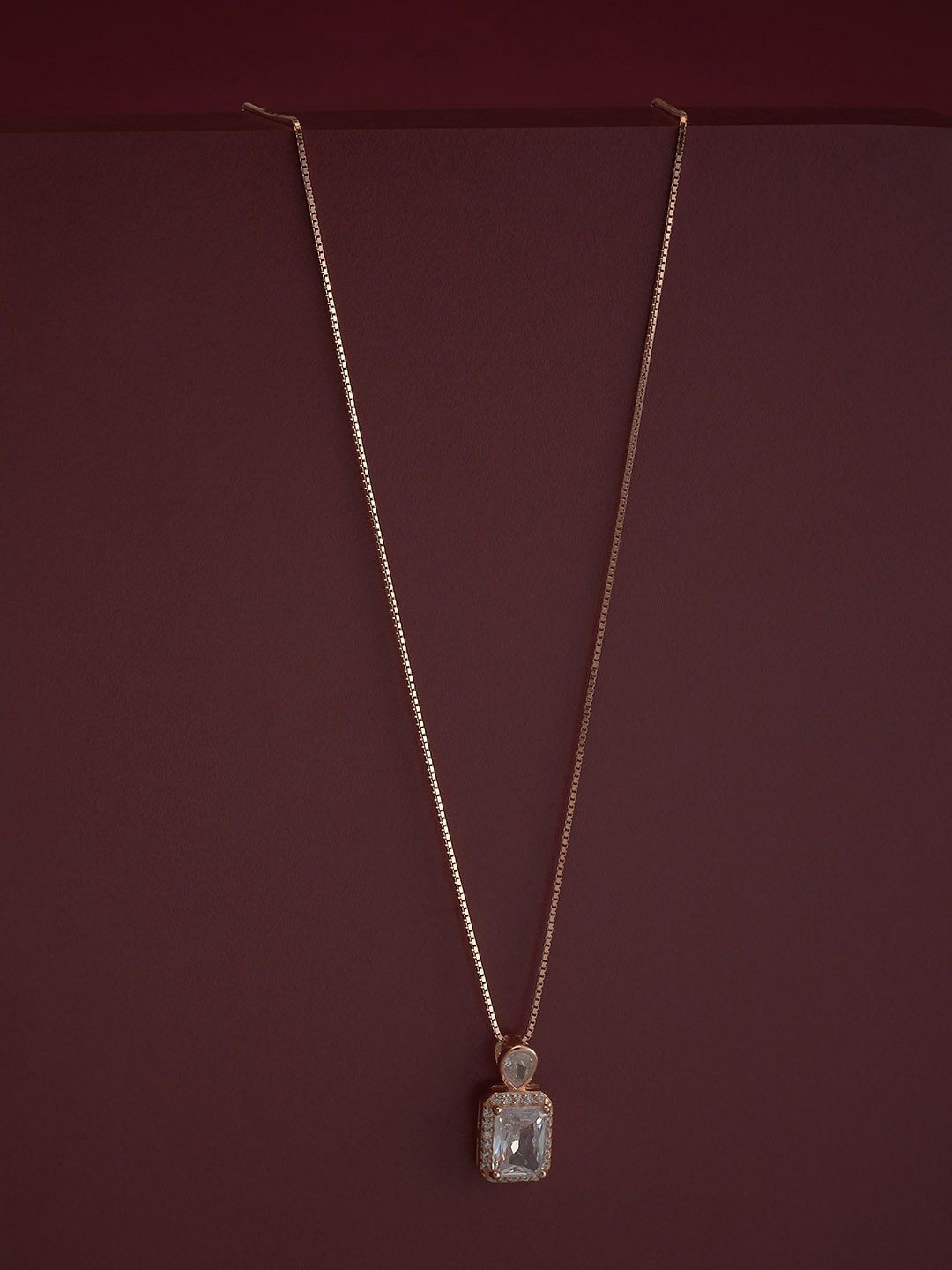 

Kushal's Fashion Jewellery Rose Gold-Plated Contemporary Pendants