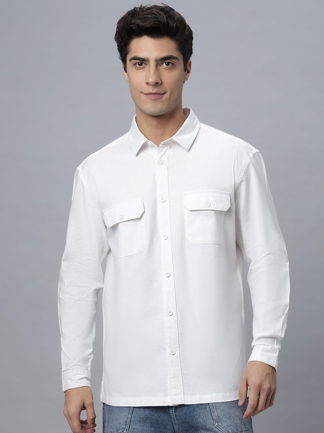 

NEON CHILLIE Men Opaque Casual Shirt, White