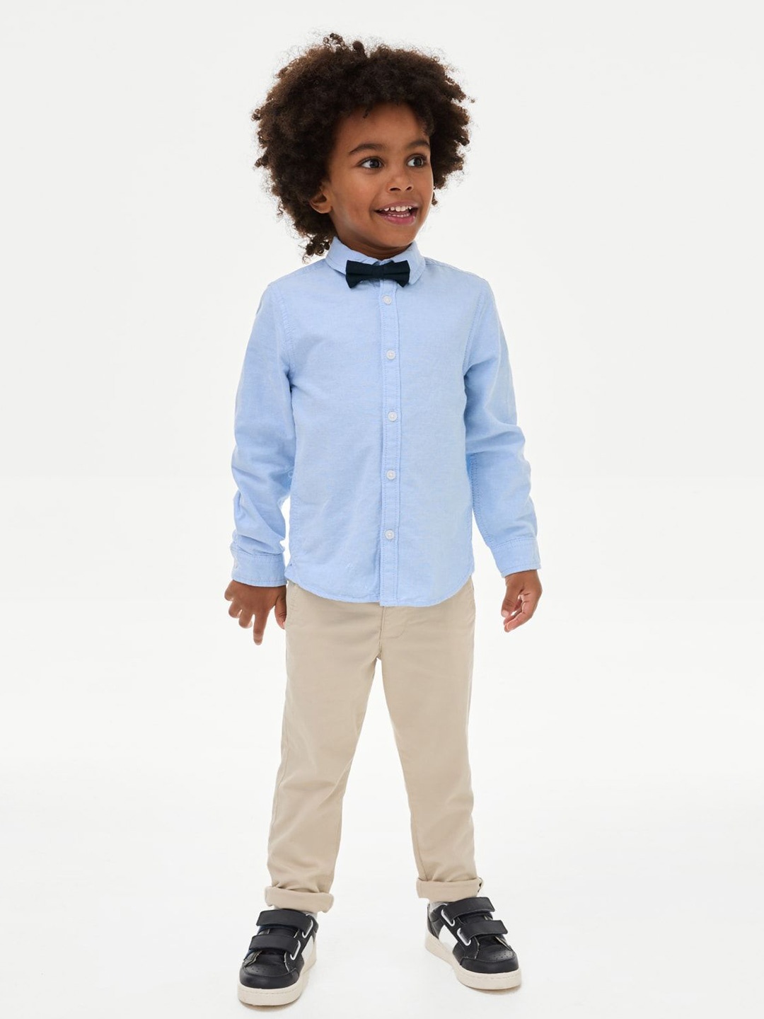 

Marks & Spencer Boys Opaque Casual Shirt, Blue