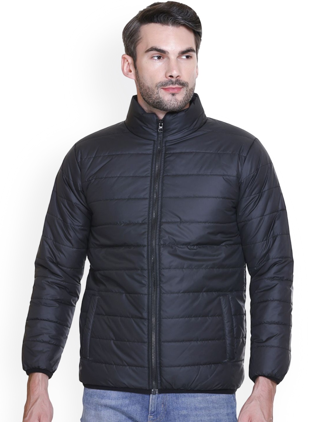 

SANHOK Men Lightweight Puffer Jacket, Black