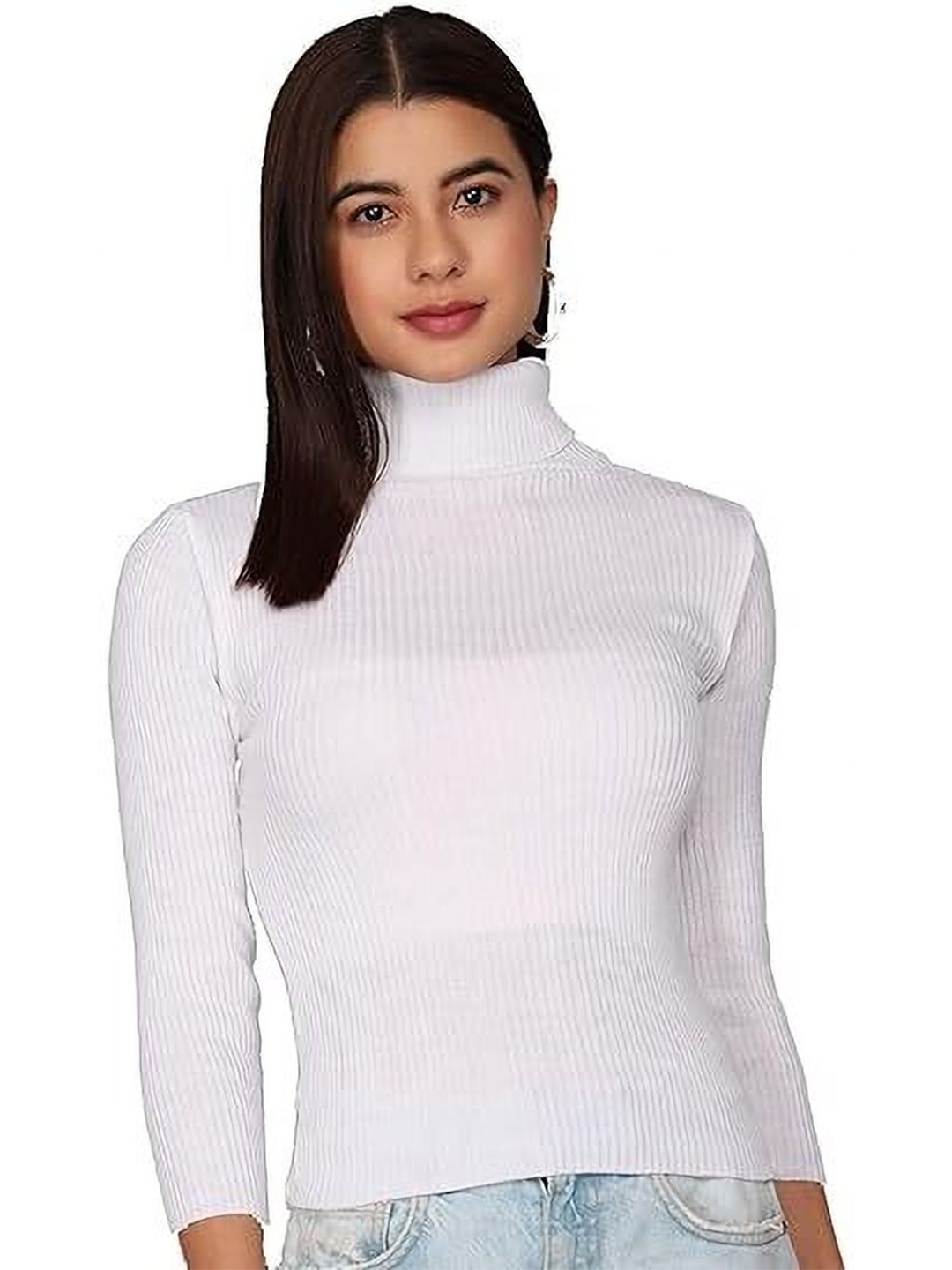 

SRISARAS Striped Tank Top, White