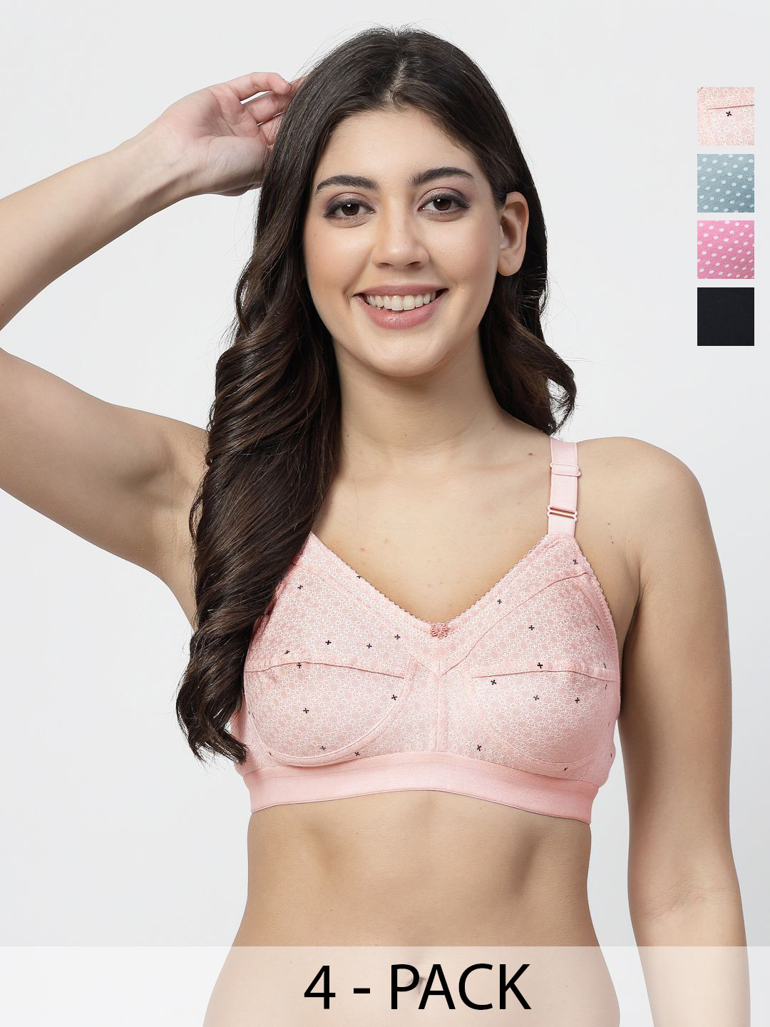 

Docare Floral Bra Full Coverage, Green