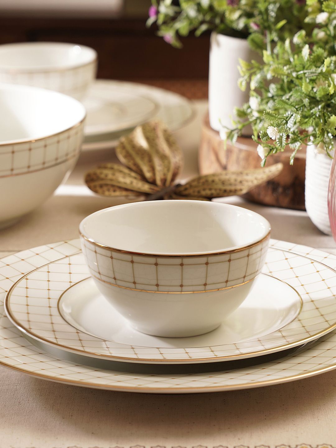 

Pure Home and Living Unisex White Bowl