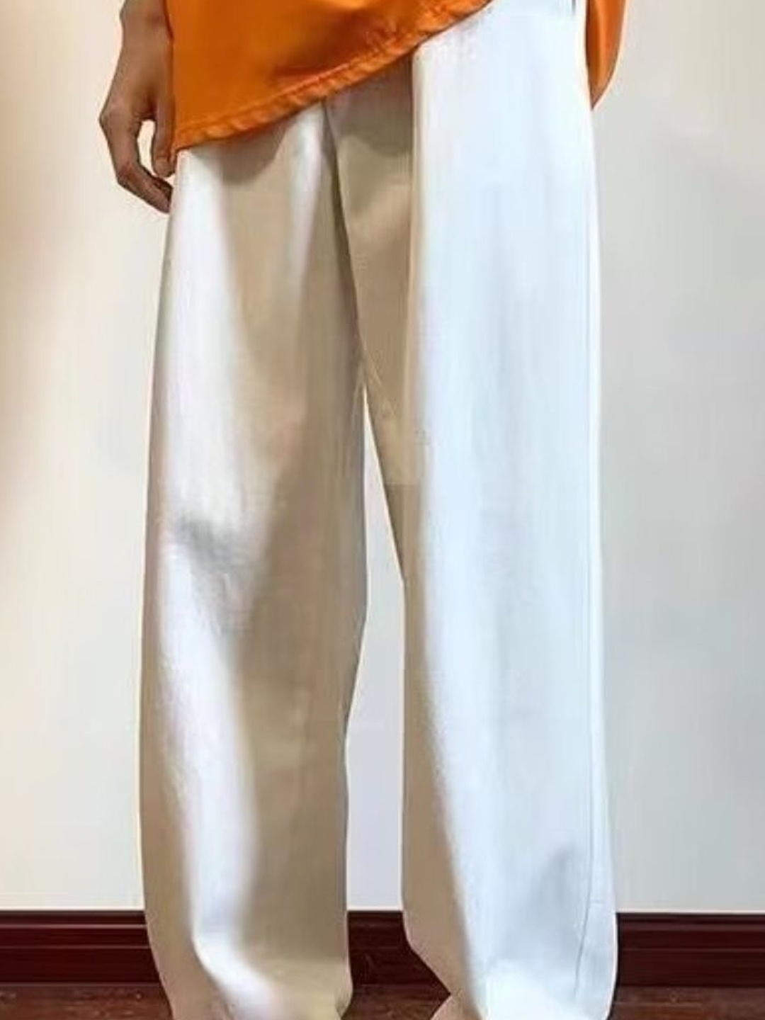 

HERE&NOW Men Relaxed Fit Jeans, White