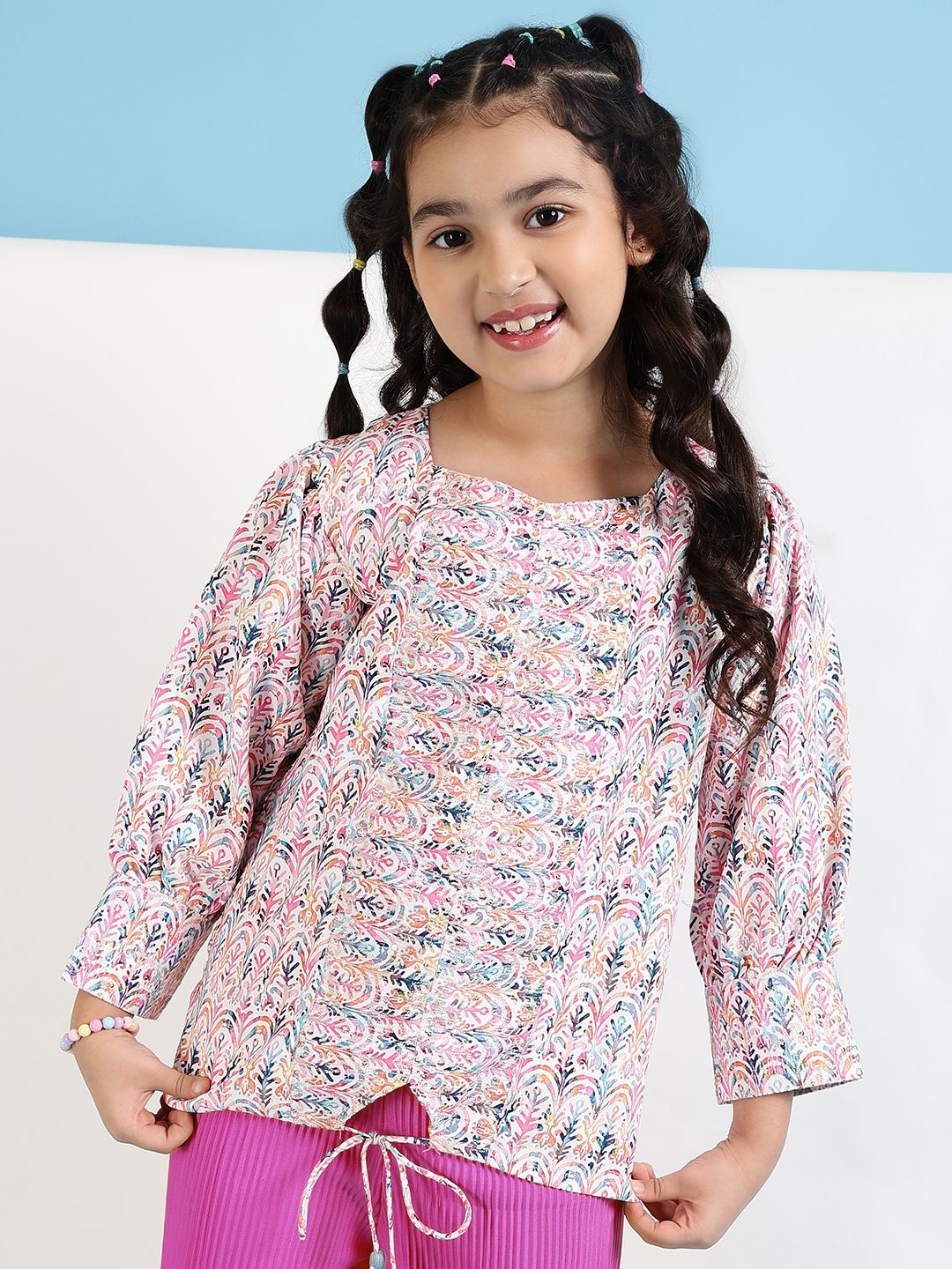 

Ishti Floral Print Top, Multi