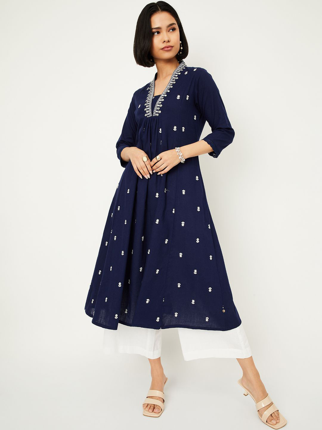 

max Women Kurta, Blue