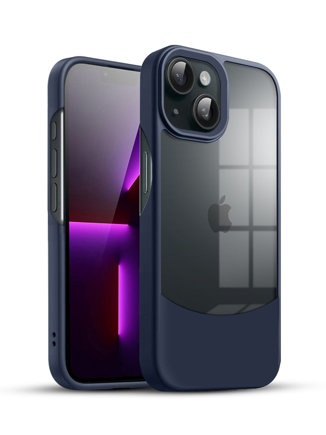 

Karwan iPhone 14 iPhone 14 Ultra-Hybrid Shockproof Back Case, Blue