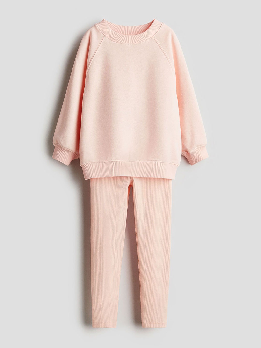 

H&M 2-Piece Sweatshirt & Leggings Set, Orange