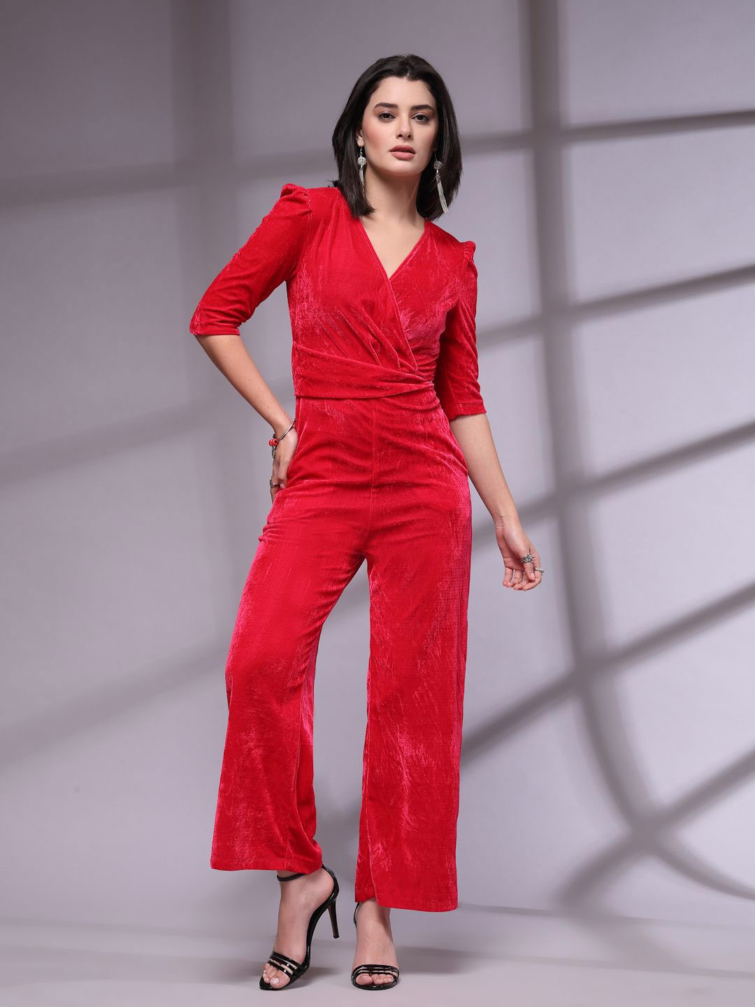 

KASSUALLY Basic Jumpsuit, Fuchsia