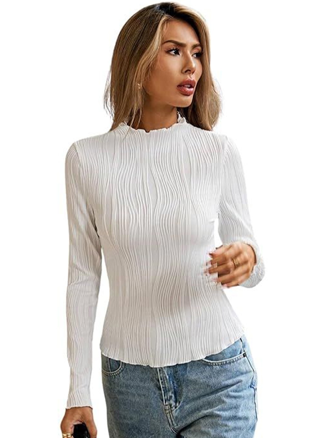 

KASHIAN Top, White