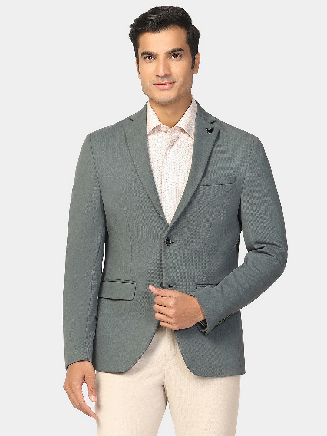 

Blackberrys Single Breasted Blazer, Olive