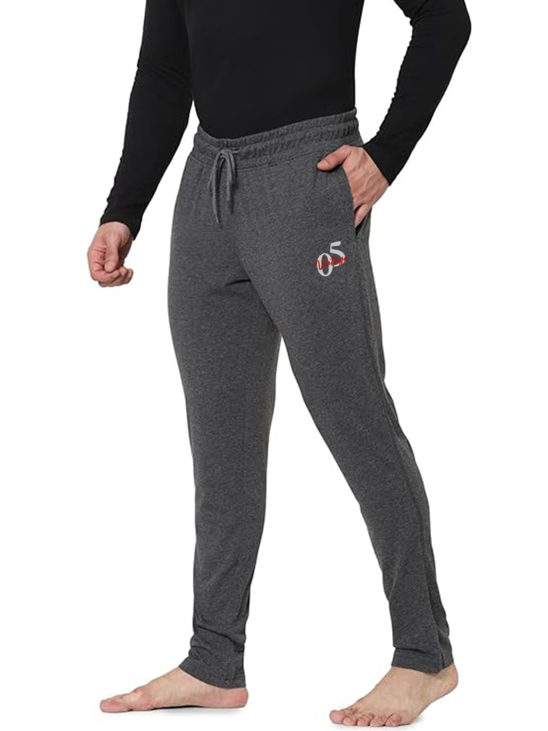 

Moda Rapido Straight Leg Lounge Pant, Charcoal