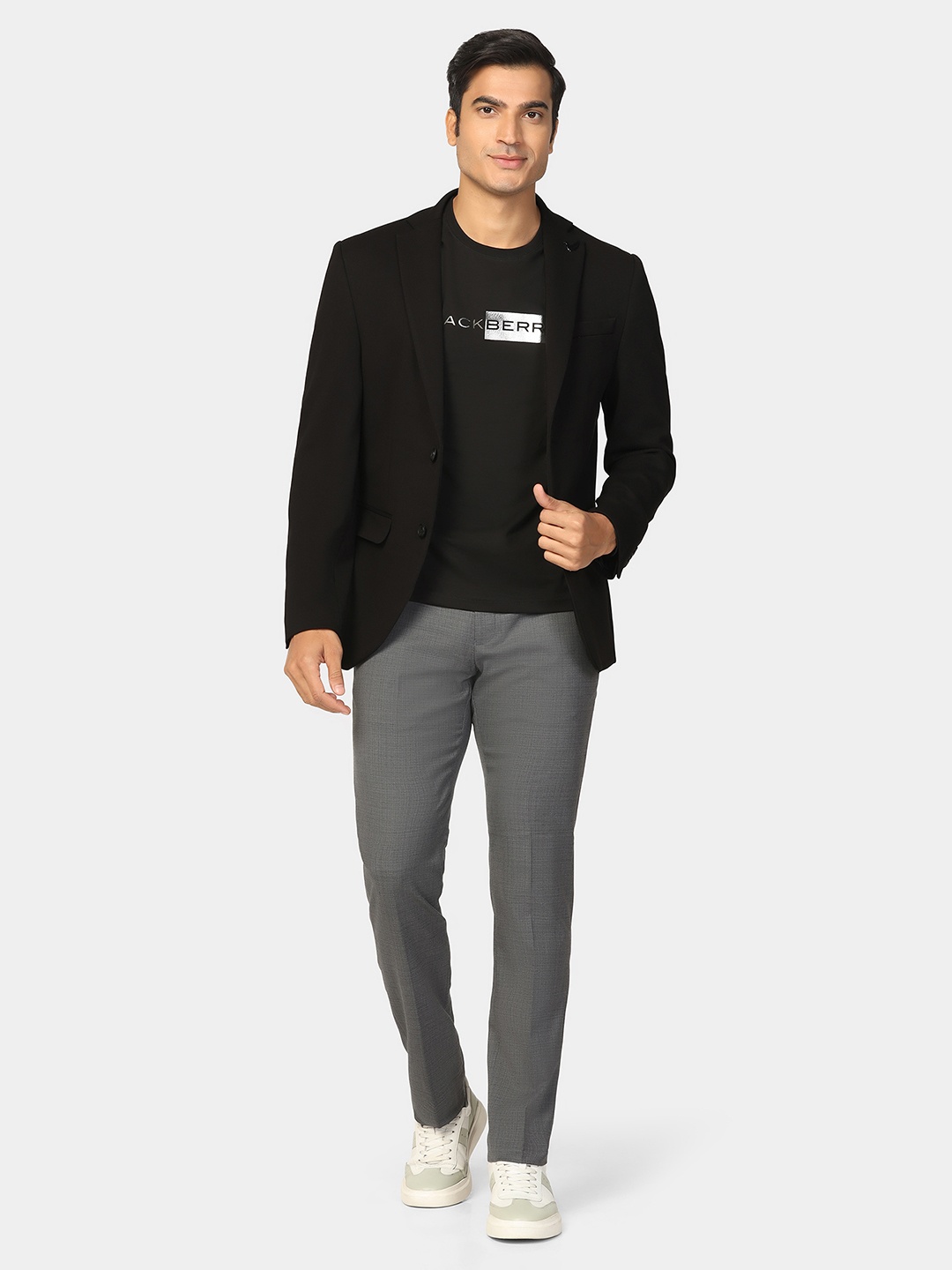 

Blackberrys Single Breasted Blazer, Black