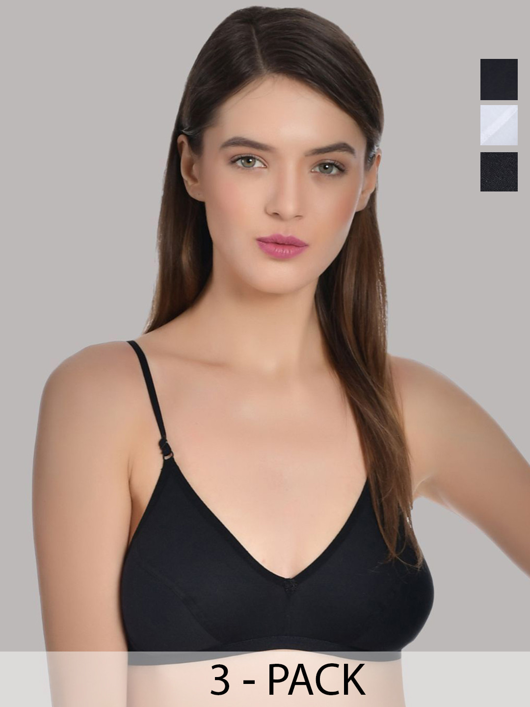

Aimly Bra Medium Coverage, Black