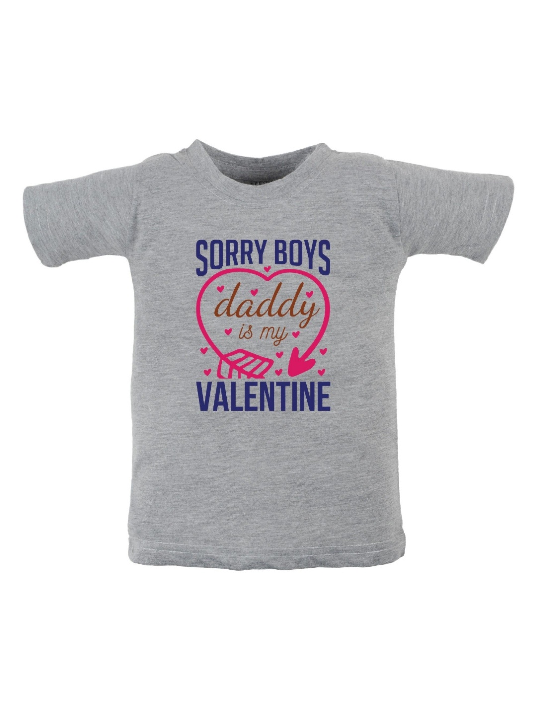 

FFLIRTYGO Unisex Kids Typography Printed Round Neck Cotton T-shirt, Grey