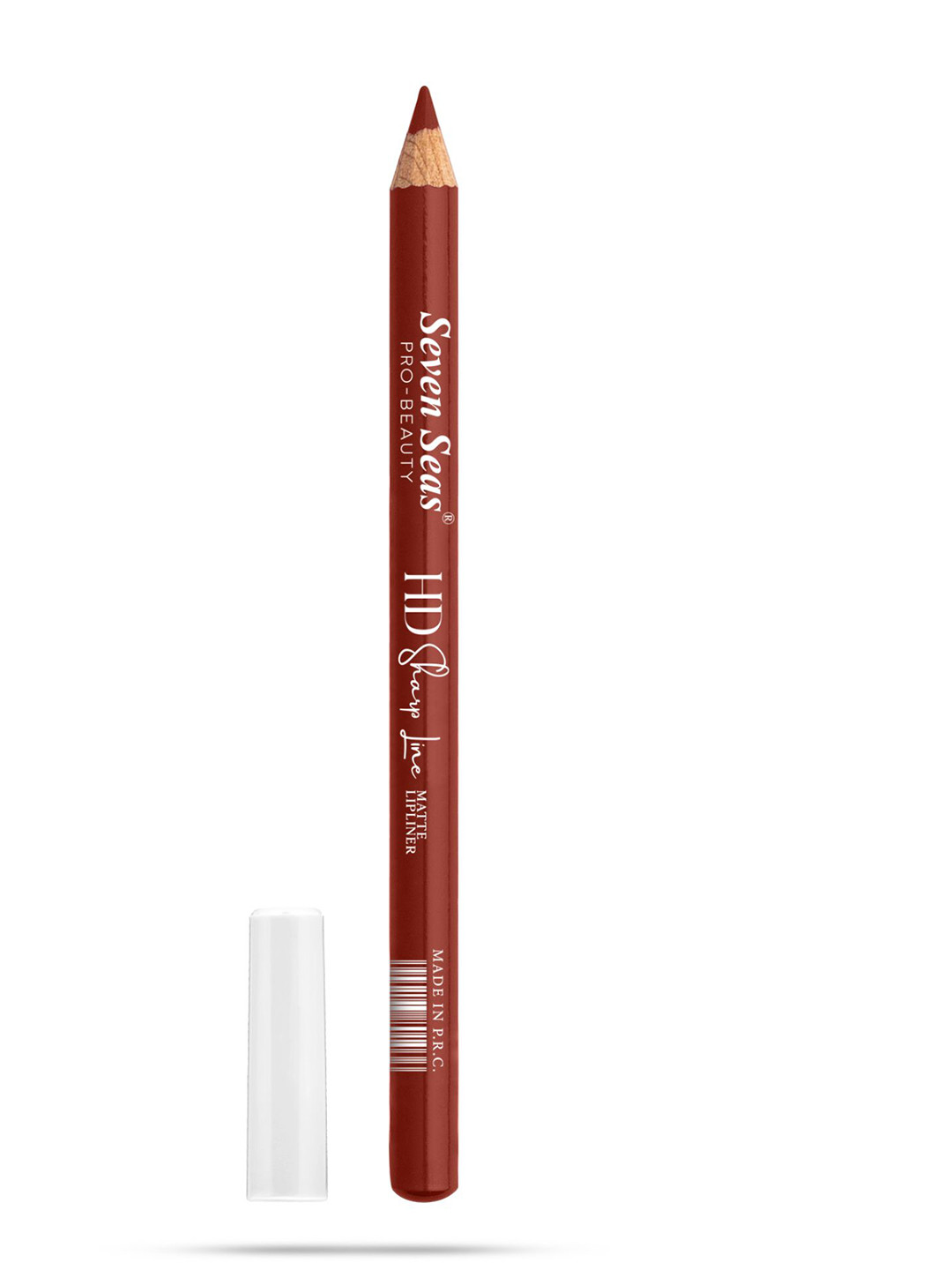 

Seven Seas HD Sharp Line Transferproof Matte Finish Lip Liner - Coral Maroon - 12