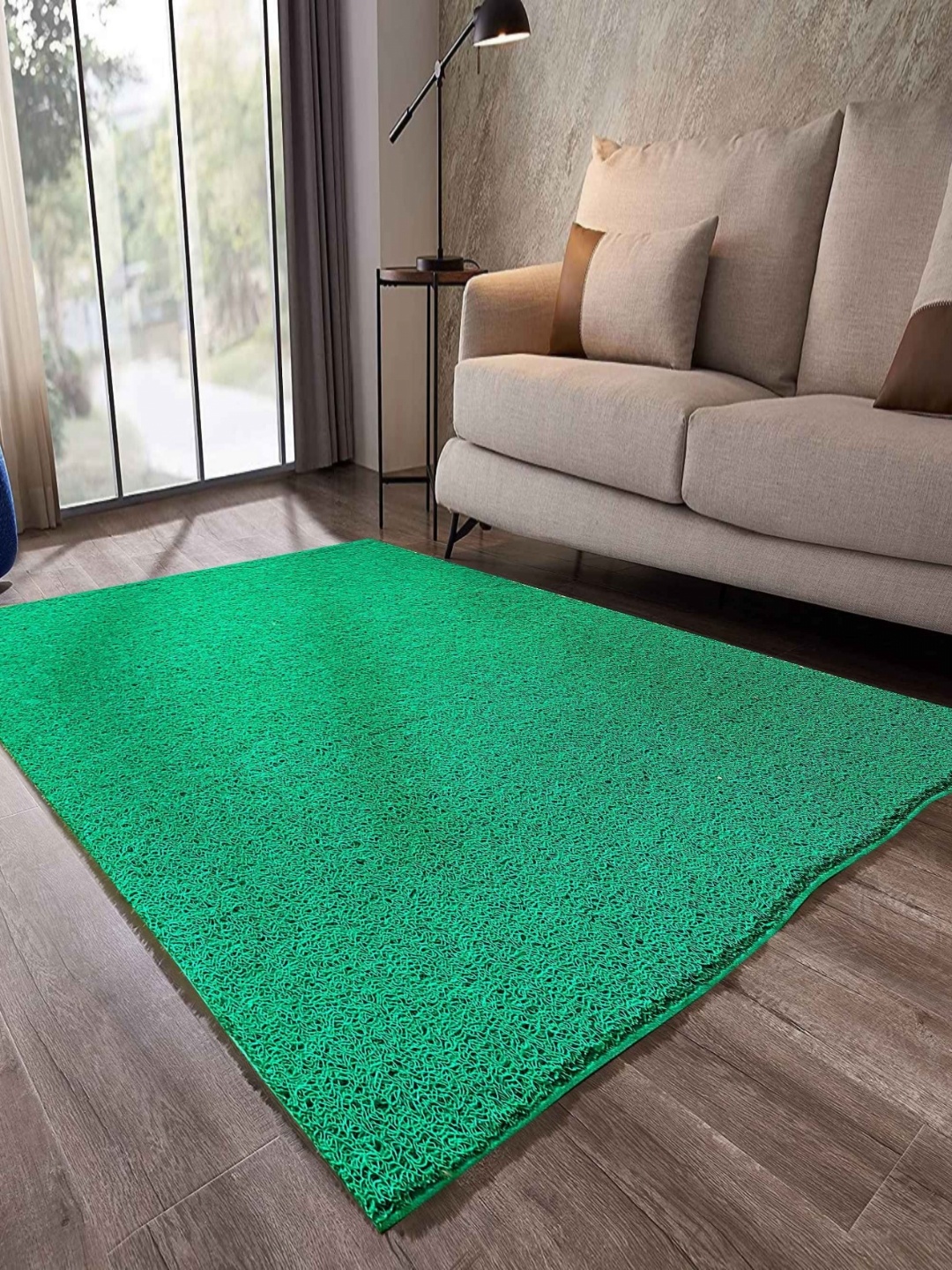 

Cortina Green Rectangular Artificial Grass Floor Mats