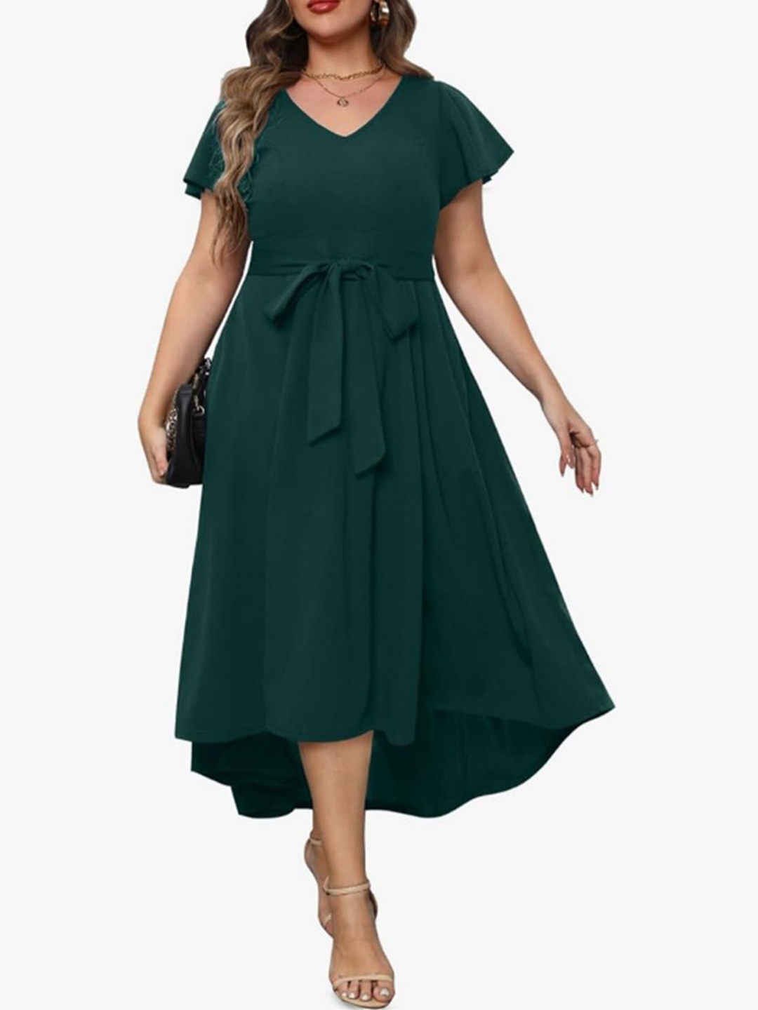 

C4D Maxi Dress, Green