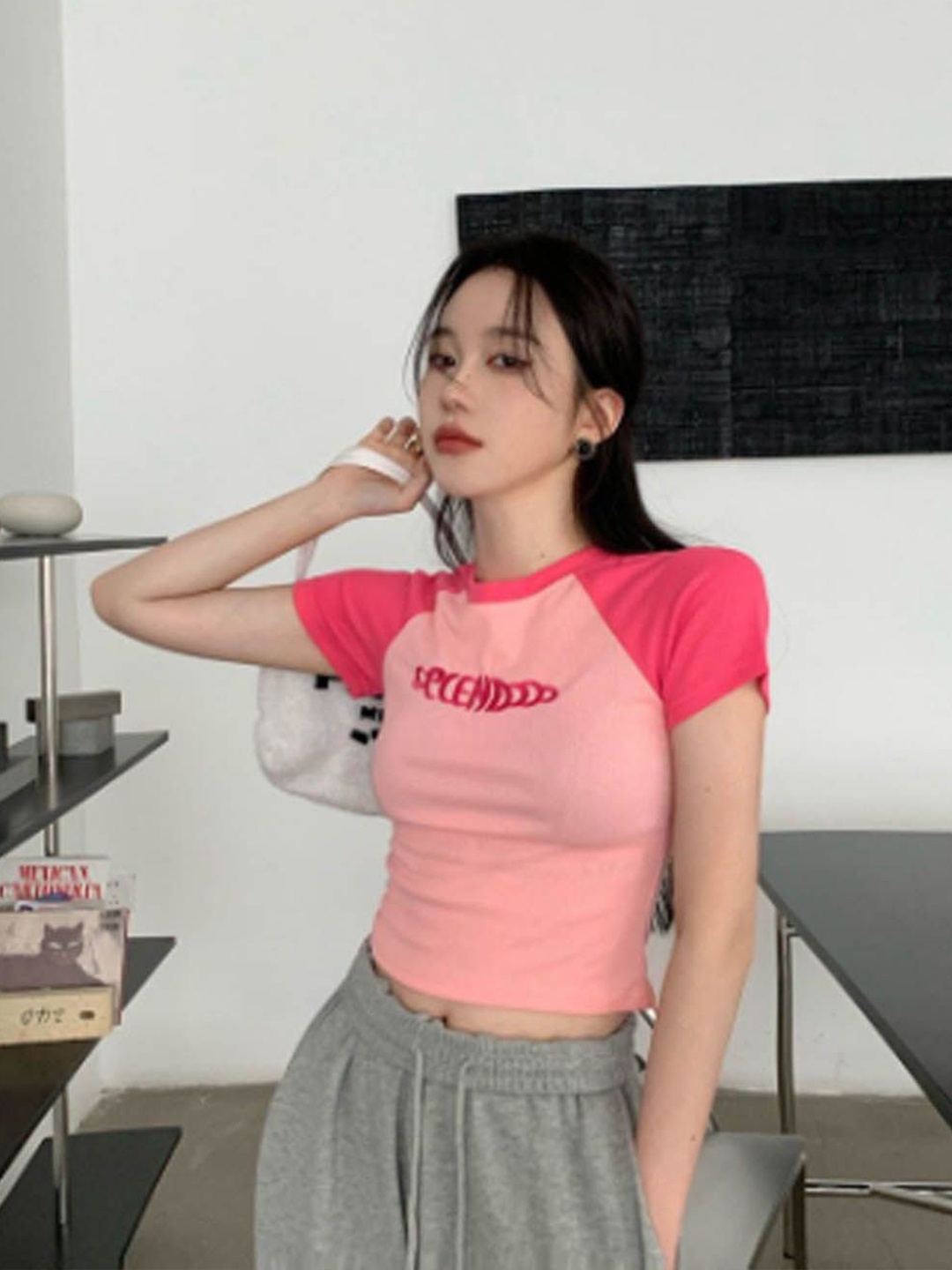

StyleCast Top, Pink