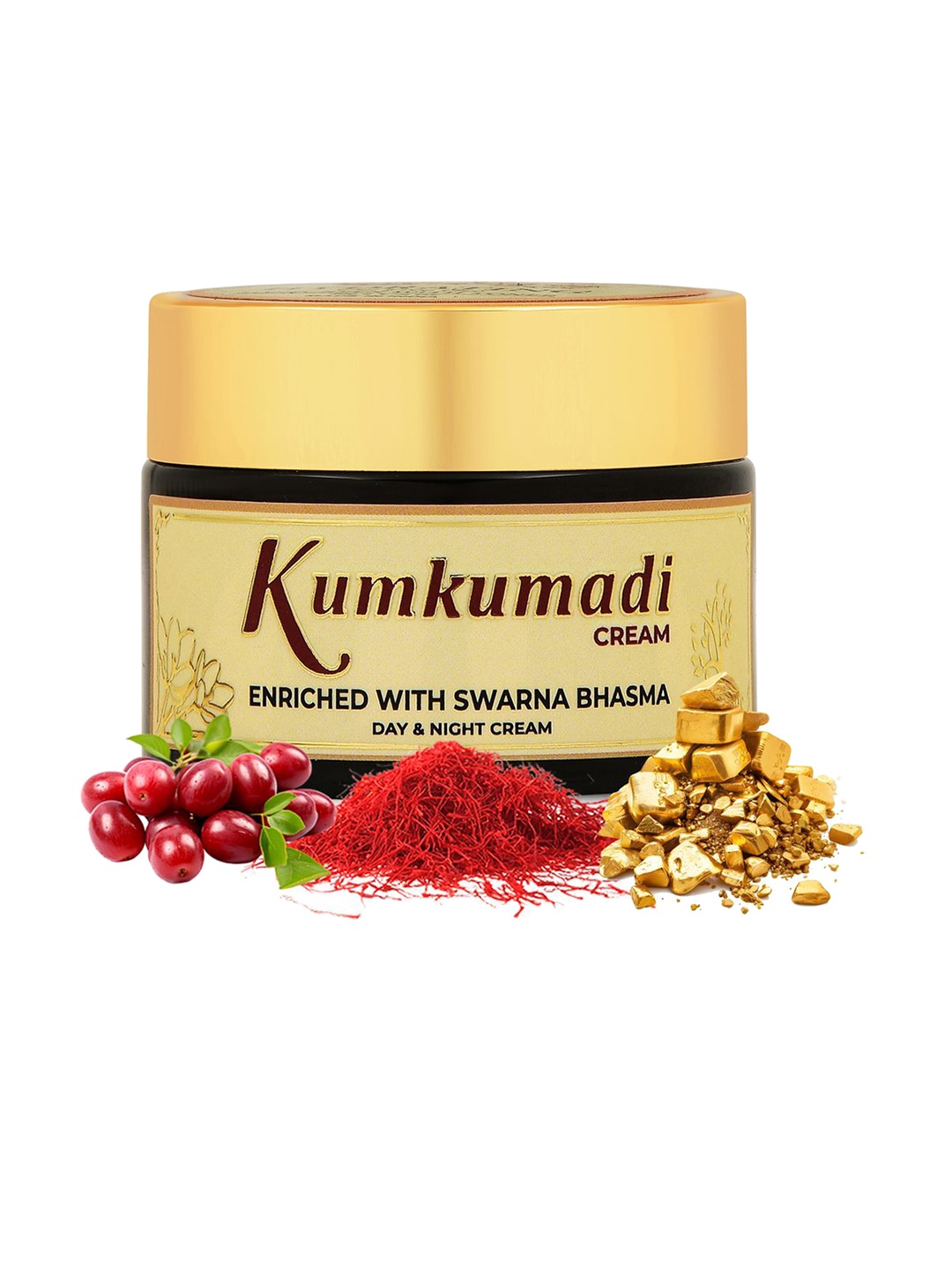 

VEDPURAN Kumkumadi Cream Enriched With Chandan & Saffron- 50 g, Off white