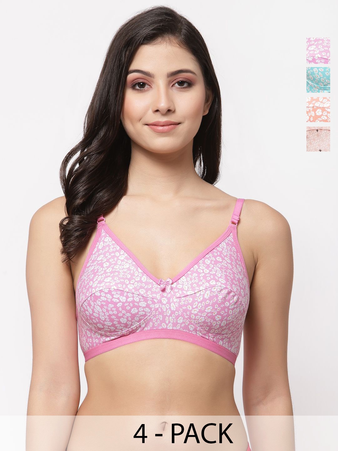 

Docare Floral Bra Full Coverage, Green