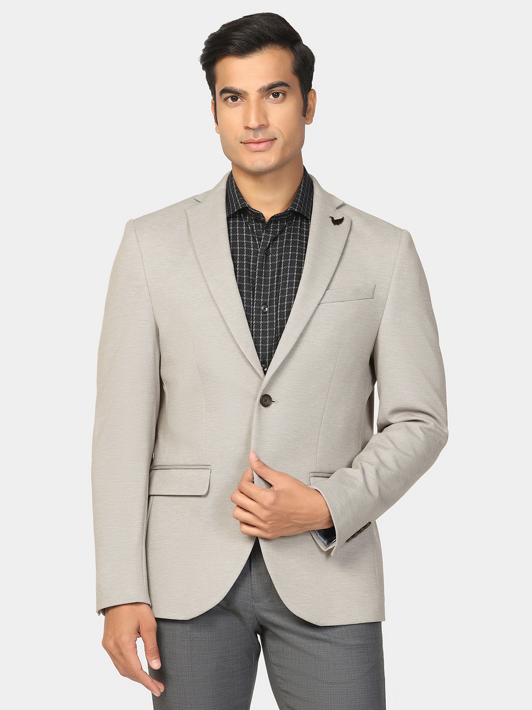 

Blackberrys Single Breasted Blazer, Grey