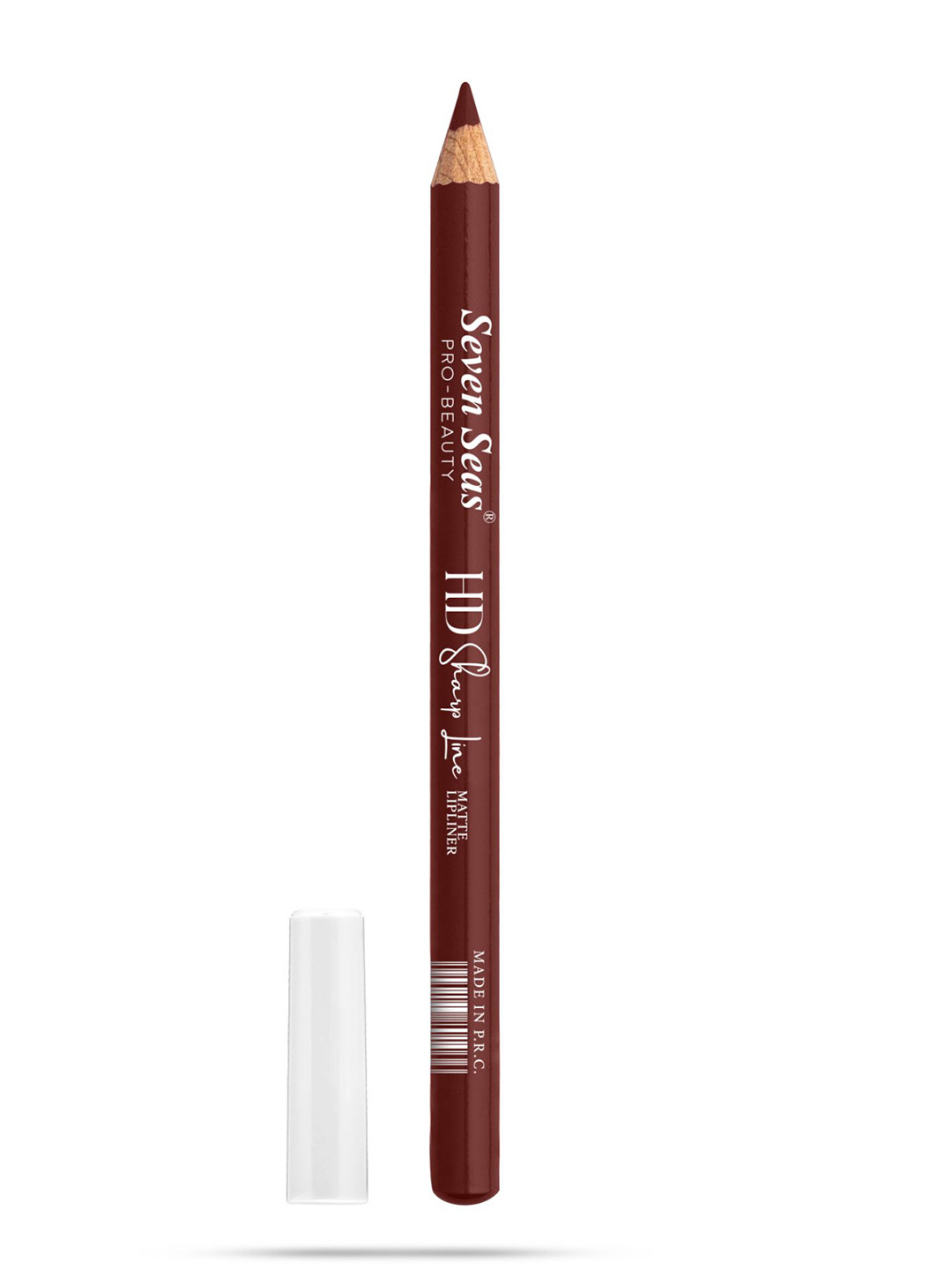 

Seven Seas HD Sharp Line Transferproof Matte Finish Lip Liner - Grape Fruit - 11, Brown