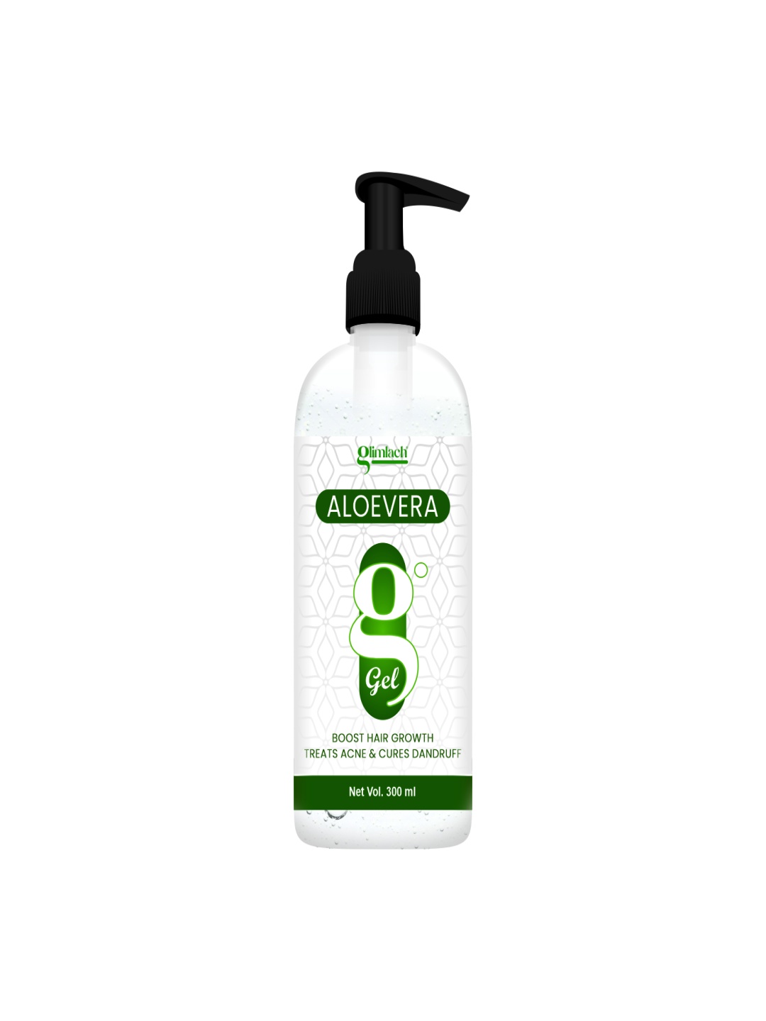 

GLIMLACH Aloe Vera Gel For Hair & Skin - 300 ml, White